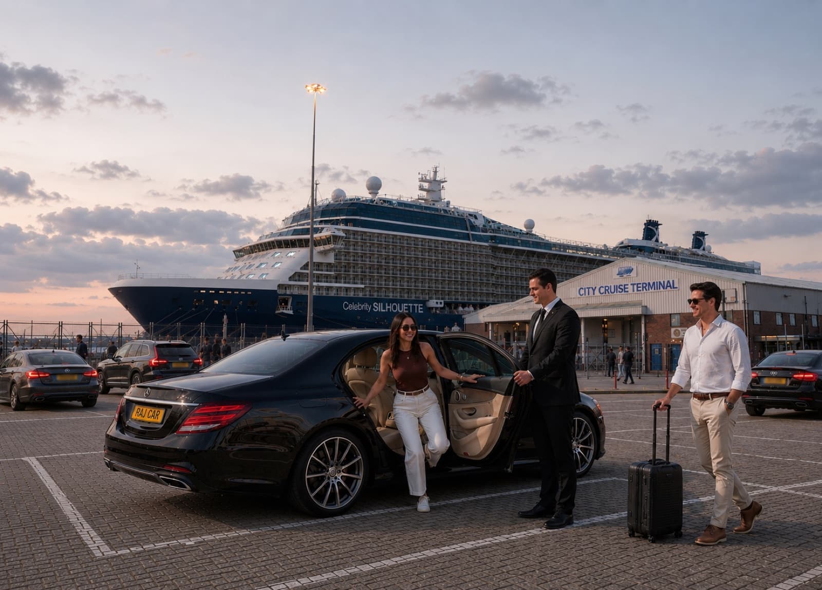 Cruise Terminal Transfers — Raj Airport Cars London
